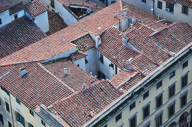 istock Aerial view at Florence Cathedral 638038534