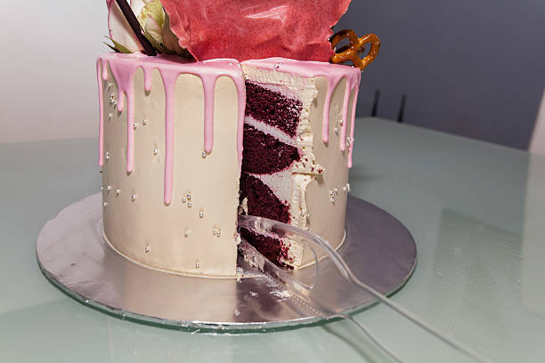 istock Close up of a birthday cake indicating delicious 638039052