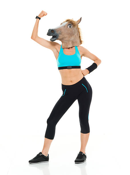 istock Sports woman flexing muscle 638039192