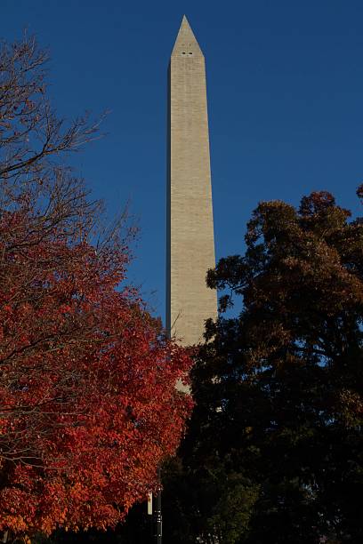 istock Washington Monument in autumn 638039610