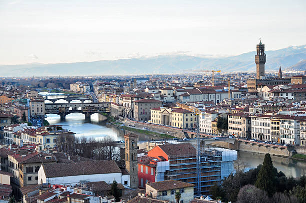 istock Aerial view at Florence Cathedral 638040722