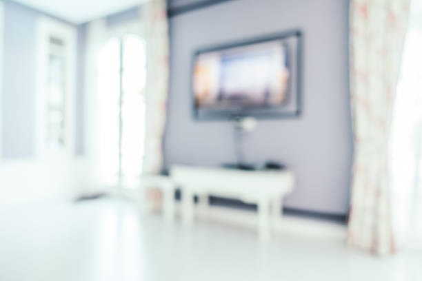 istock Abstract blur bedroom interior for background 638041456
