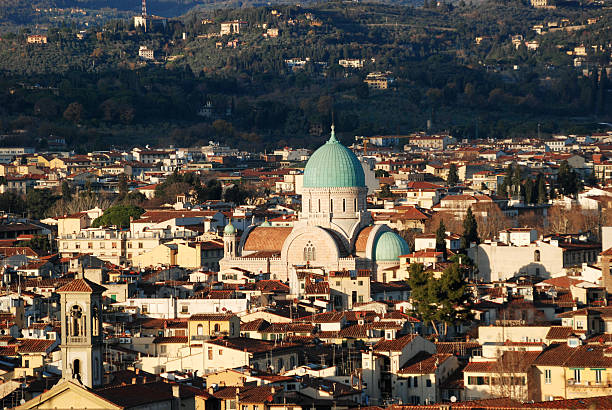 istock Aerial view at Florence Cathedral 638041690