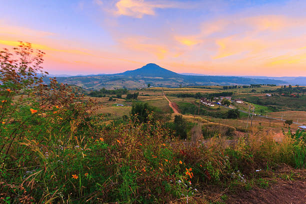 istock Khao takhian ngo with sunset 638042012