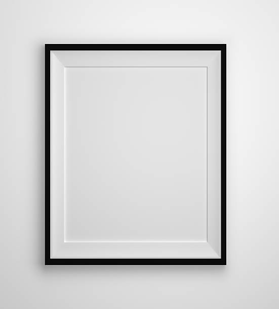 Picture frame stock photo