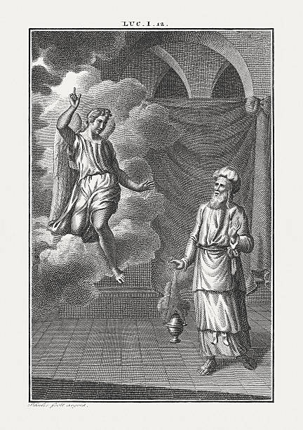 Birth Announcement of John the Baptist (Luke 1), published c.1850