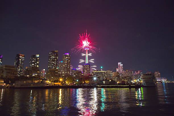 istock Fireworks in Toronto, Ontario, Canada 638050732