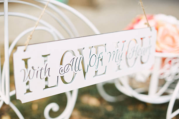 istock Wedding decor bicycle or bike with  flowers. 638055878