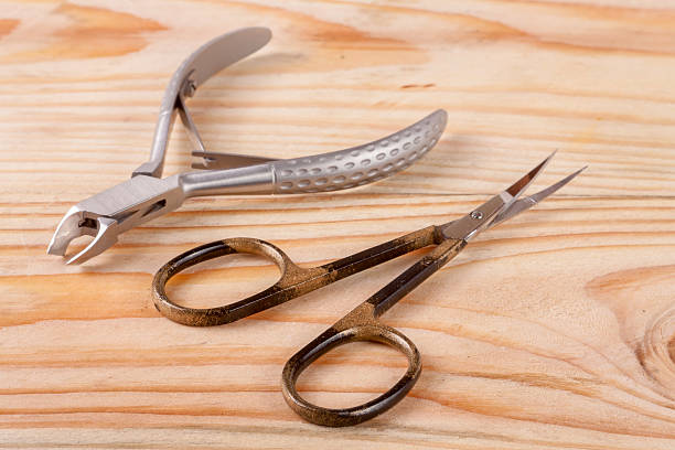 istock nail scissors and clippers to remove the cuticle care products 638056428