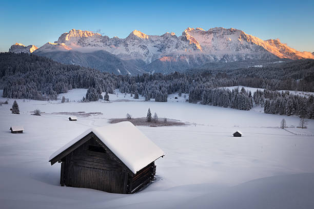 istock Geroldsee at wintertime, Bavarian Alps, Germany 638059324