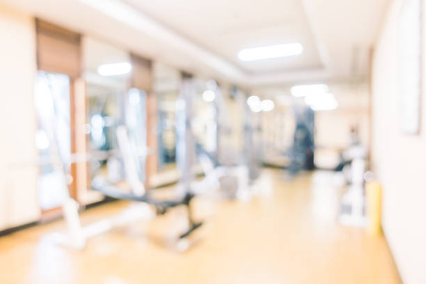 istock Blurred fitness gym 638060718
