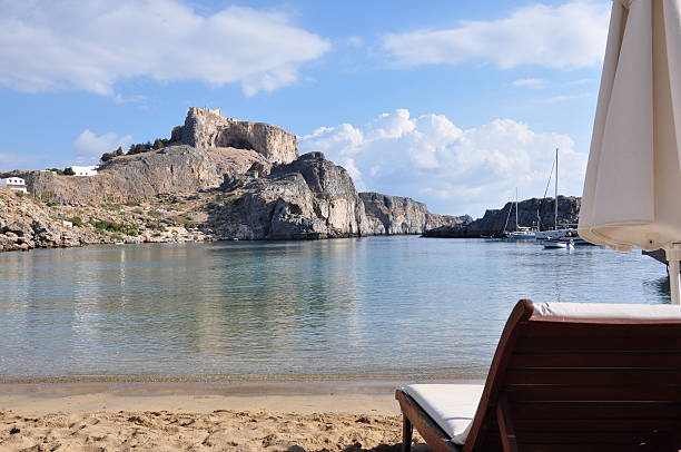 istock St. Pauls Bay, Lindos, Rhodes, Greece 638062034