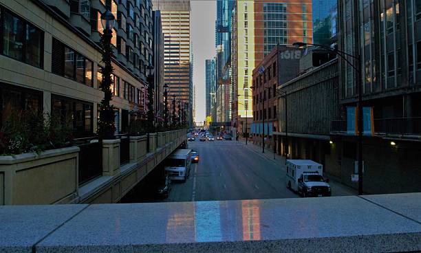 istock cool street view of Chicago 638066300