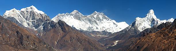 istock Panoramic view of Mount Everest, Lhotse and Ama Dablam 638067178