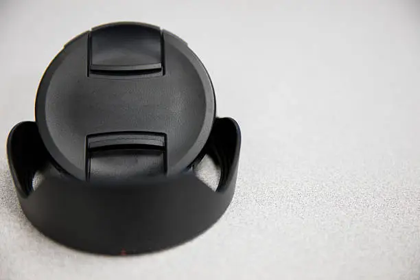 Photo of Canon Lens Cap and Hood