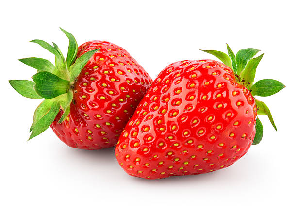 istock Strawberry. Berries isolated on white background. With clipping path. 638069154