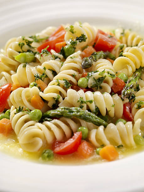 istock Rotini Primavera in a Browned Butter and Garlic Sauce 638069282