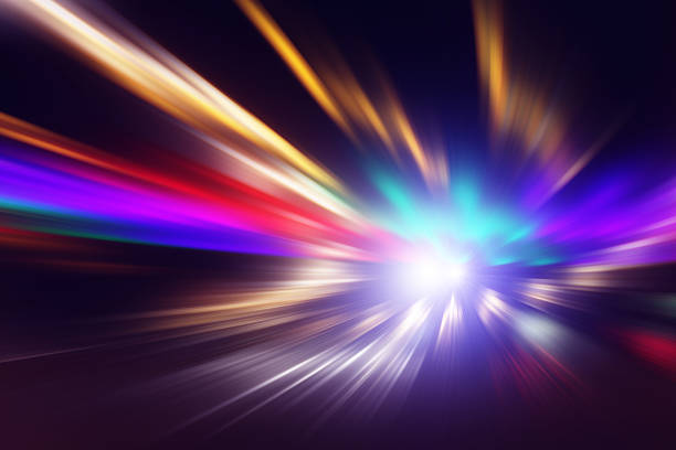 istock Abstract image of speed motion on the road. 638071736