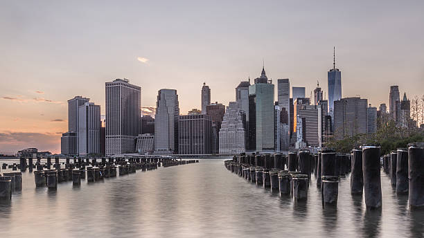 istock New York Skyline brooklyn view long exposure 638072092