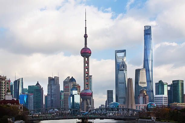 istock buildings of Shanghai 638078326