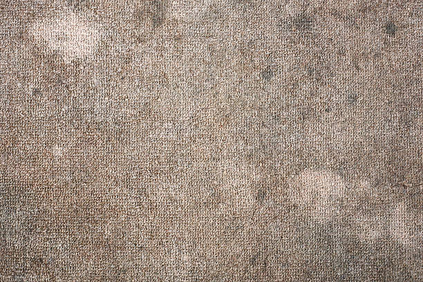 Dirty carpet stock photo