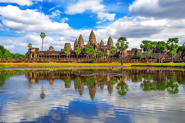 istock Angkor Wat Temple, Siem reap in Cambodia. 638080398