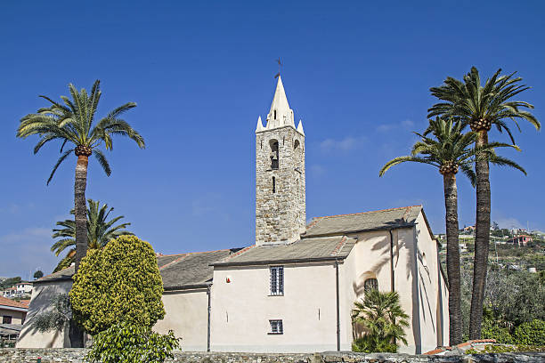 istock church near  San Stefano in Liguria 638082302