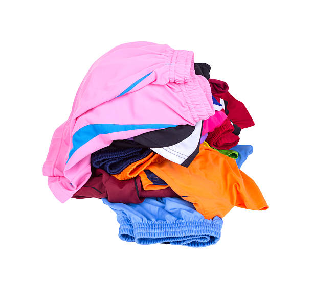 istock Sport shorts on a white 638082850