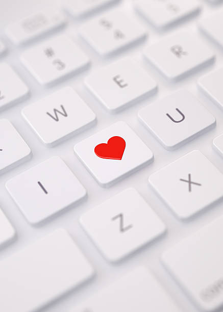 istock Modern Keyboard wih I Love You Message 638084156
