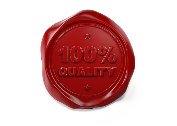 istock Red Wax Seal Isolated on White Background 638084340