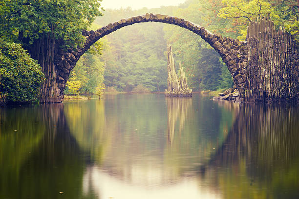 istock Rakotz bridge in Kromlau 638084988