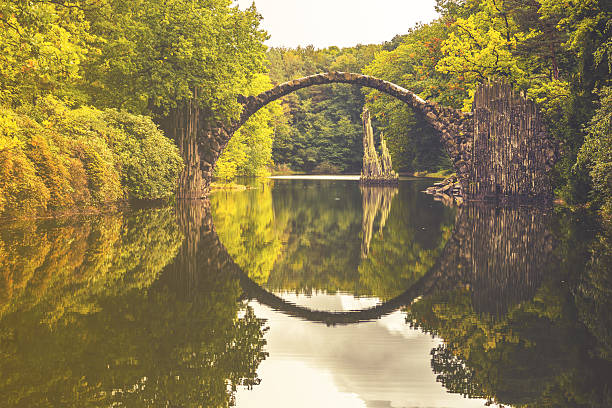 istock Rakotz bridge in Kromlau 638085056