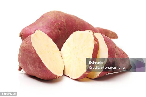 Sweet Potato Stock Photo - Download Image Now - Sweet Potato, Yam, Red