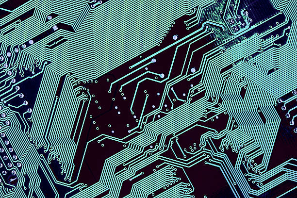 istock blue silhouette lines of computer circuit board 638095064
