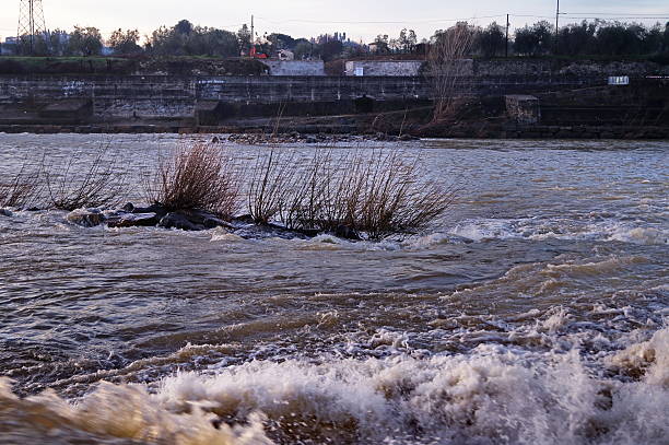 istock Walking along the Arno river, near Florence, at dawn 638101768