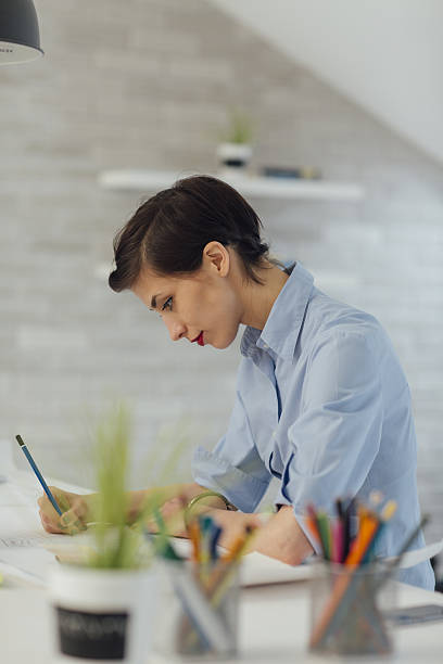 istock Businesswoman Working In Her Office. 638104904
