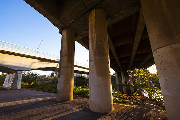 istock Bridges in Besos river in Barcelona 638105082