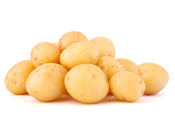 istock new potato tuber isolated on white background cutout 638106396