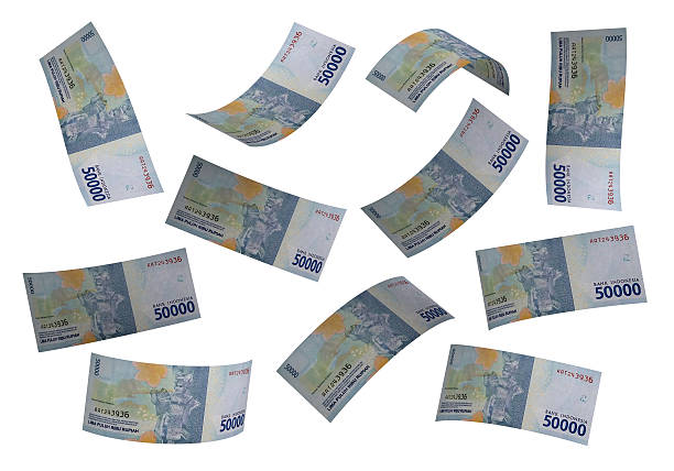 istock 3D Indonesian rupiah money white background 638107094