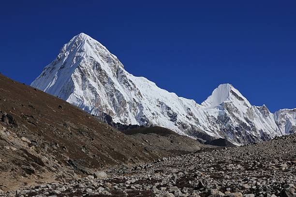 istock Azure blue sky over mount Pumori 638112270