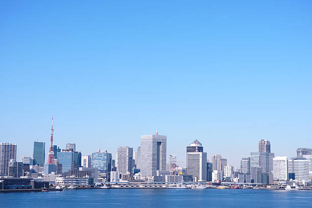 istock Landscape seen from Tokyo Bay 638115006