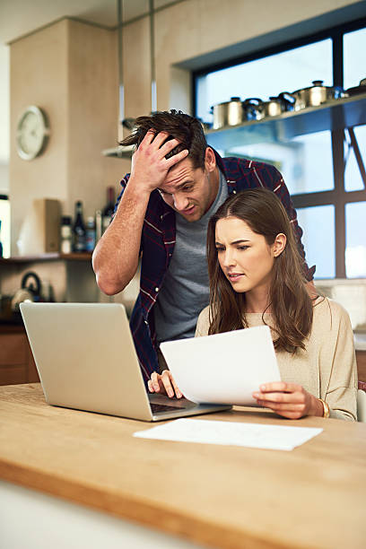 istock They've still got quite a few outstanding bills to pay 638123836