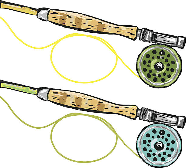 Fishing Reel Vector Art Icons And Graphics For Free Download