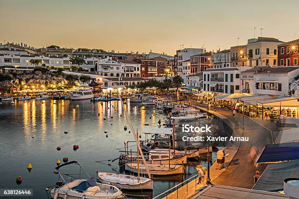 Es Castells Town In Menorca Stock Photo - Download Image Now - Minorca, Spain, Restaurant