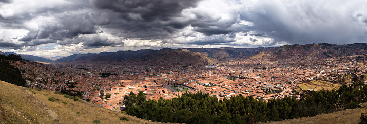 Cityscape of Cuzco, Peru