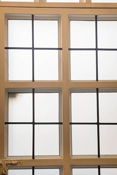 istock Vintage style white door home 638133200