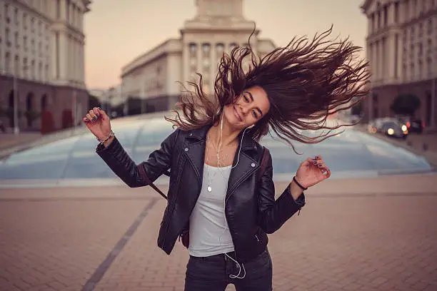 Photo of Girl enjoying the music