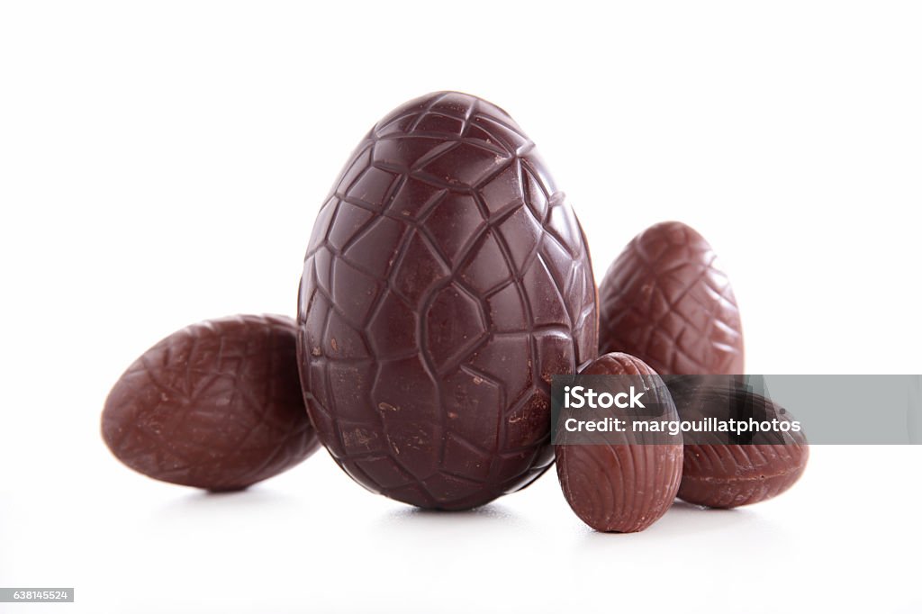 easter egg chocolate Easter Egg Stock Photo
