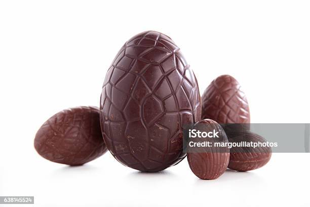 Easter Egg Chocolate Stock Photo - Download Image Now - Easter Egg, Chocolate, Egg - Food