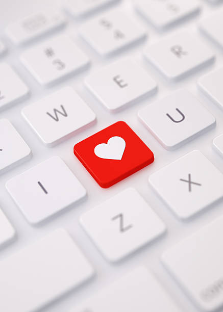 istock Modern Keyboard wih I Love You Message 638149240